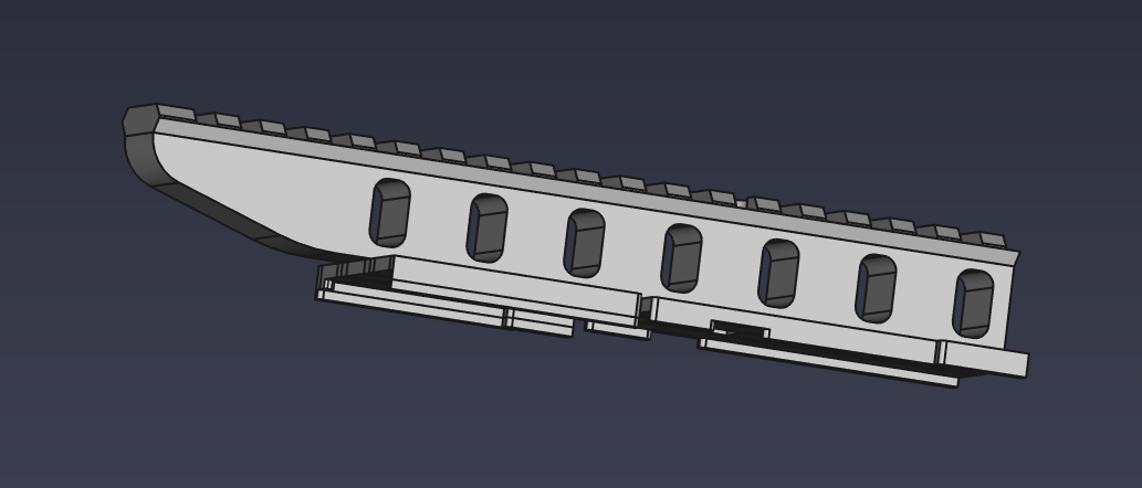 Tavor Top Rail "Solid" Riser