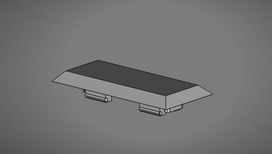 STL file - M-LOK Rail Cover (Single Slot)