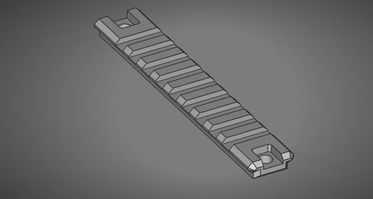 STEP file - Side Rail for VFC GBB UMP45/9