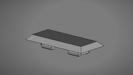 STL - M-LOK Rail Cover (Single Slot)