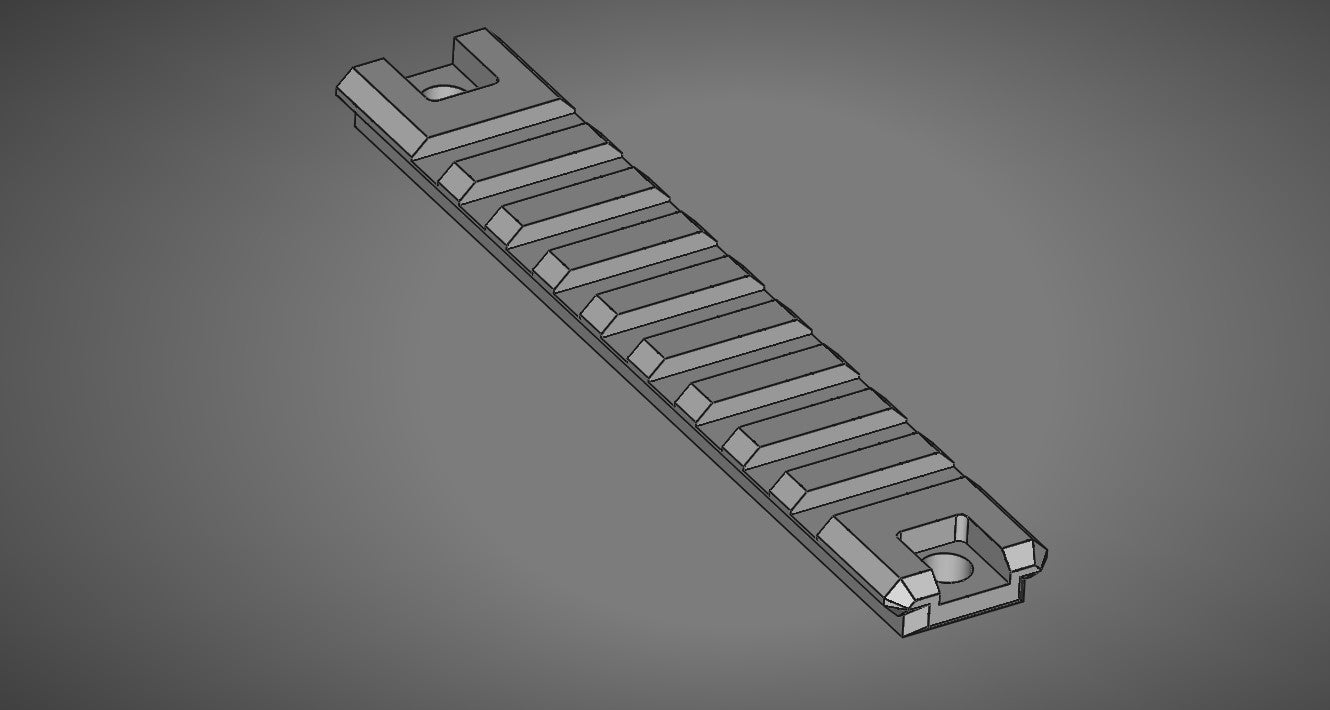 STL File - Side Rail for VFC UMP45/9